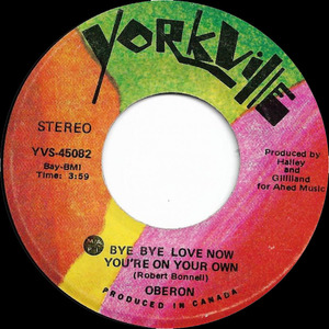 Oberon   bye bye love bw now you're on your own %281%29