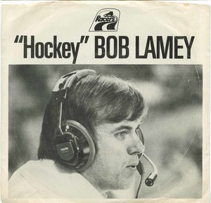 45 hockey bob lamey pic sleeve front