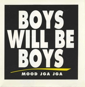 Cd mood jga jga boys will be boys front