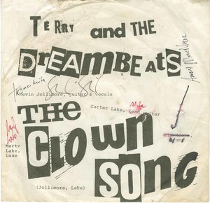 45 terry and the dreambeats the clown song pic sleeve