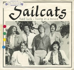 45 sailcats bad luck pic sleeve front