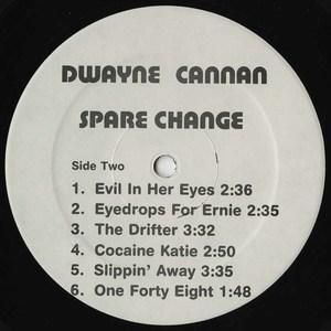 Dwayne cannan spare change label 02