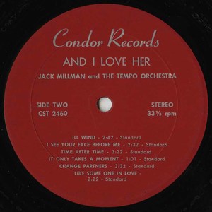 Jack millman   and i love her label 02