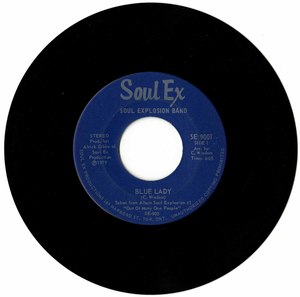 45 soul explosion band blue lady