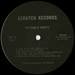 London experimental jazz invisible roots label 01