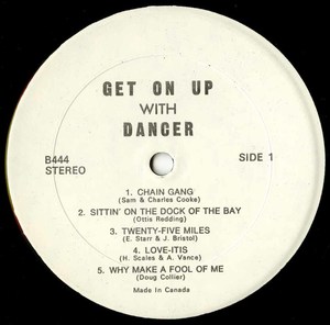 Dancer get on up with label 01