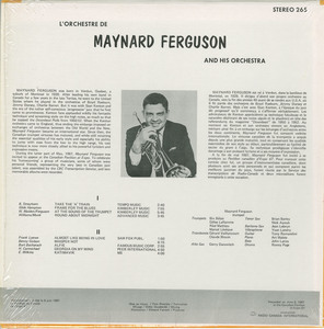 Maynard ferguson 1967 rci back