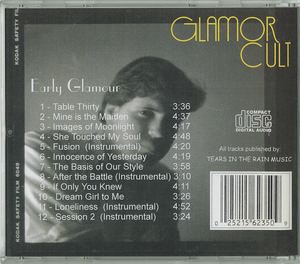 Cd glamor cult   early glamor cult jewel