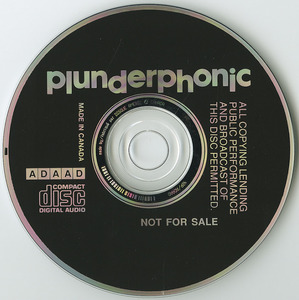 Cd john oswald   plunderphonic cd