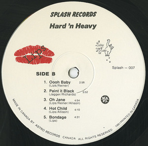 Lips   hard 'n heavy label 02