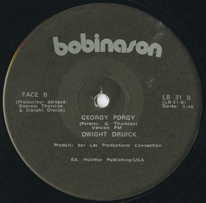Dwight druick georgy porgy 12'' vinyl side 02