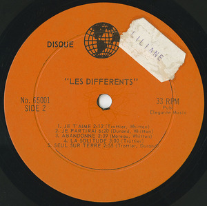 Les differents st label 02