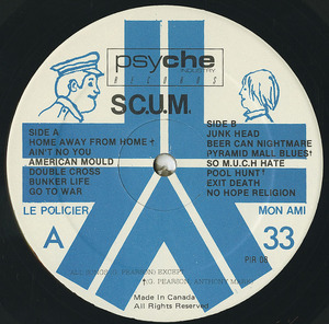 Scum born too soon label 01
