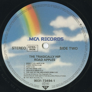 Tragically hip road apples %28germany%29 label 02
