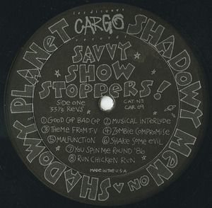 Shadowy men on a shadowy planet savvy show stoppers label 01