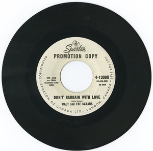45 walt and the satans don't bargain with love