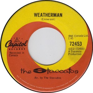 The staccatos canada weatherman capitol
