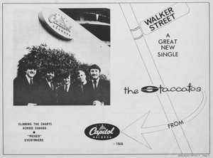 The staccatos canada walker street 1968 3