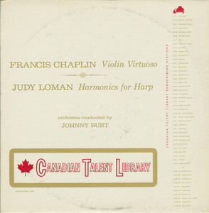 Judy loman   francis chaplin   harmonics for harp front