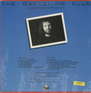 Martin springett   the gardening club back