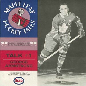 Maple leaf hockey talks  1   george armstrong front