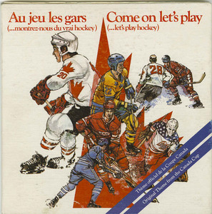 45 come on let's play hockey canada cup 1976 french front