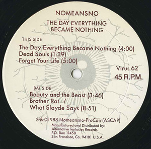 Nomeansno the day everything became nothing label 01