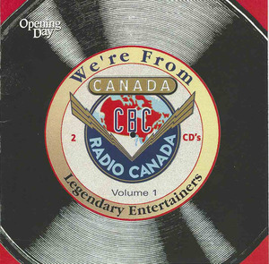 Cd we're from canada front