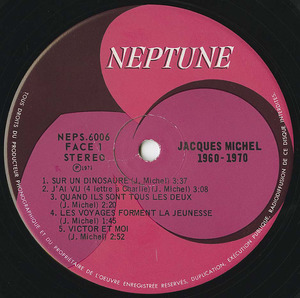 Jacques michel 1960 70 label 01