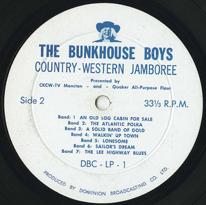 Bunkhouse boys   country western jamboree label 02