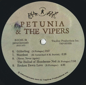 Petunia   the vipers   st label 02