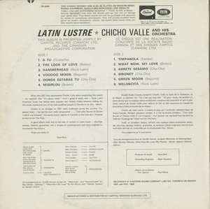 Valle  chicho   latin lustre back
