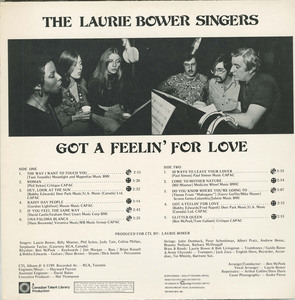 Laurie bower singers   got a felling for love back