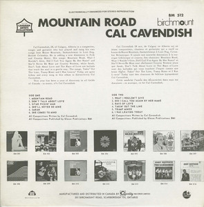 Cal cavendish mountain road back