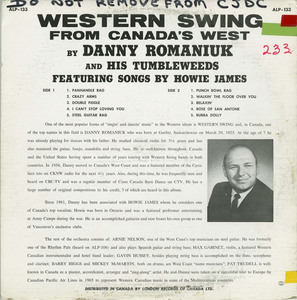 Danny romaniuk western swing back