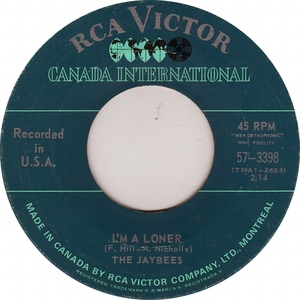 The jaybees im a loner rca victor canada international