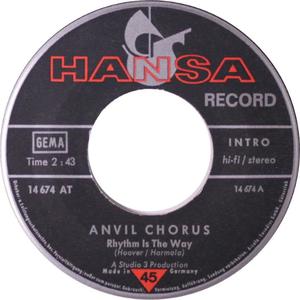 Anvil chorus rhythm is the way 1970