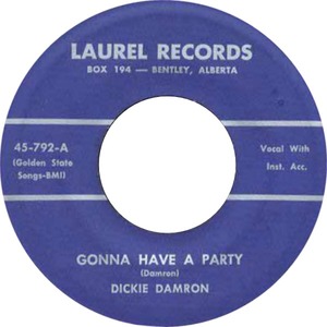 Dickie damron gonna have a party laurel