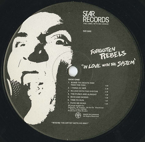 Forgotten rebels   in love with the system label 01