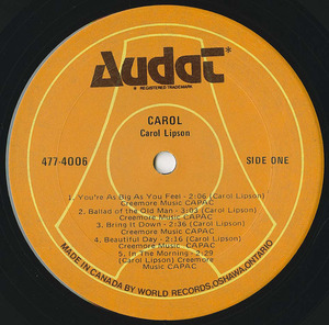 Carol lipson carol label 01