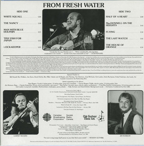 Stan rogers from fresh water back