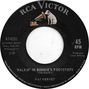 Pat hervey walkin in bonnies footsteps 1963