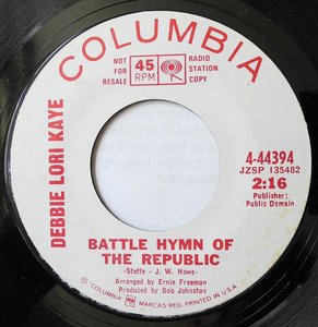 Debbie lori kaye battle hymn of the republic columbia