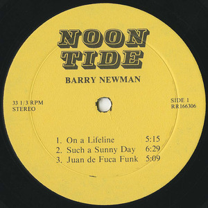 Barry newman   noon tide label 01