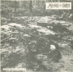 45 mission of christ pic sleeve split with fratricide