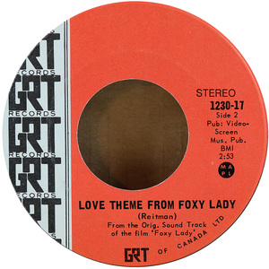 45 rhonda silver   love theme from foxy lady %28grt 1230 17%29 1971