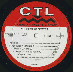 Vic centro sextet ctl s5003 vinyl 01