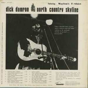 Dick damron   north country skyline back