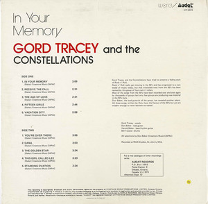 Gord tracey and the constellations   in your memory back
