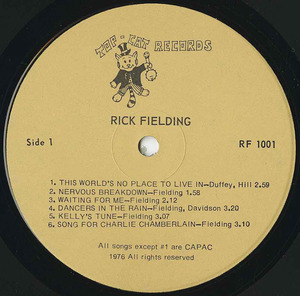 Rick fielding solo label 01